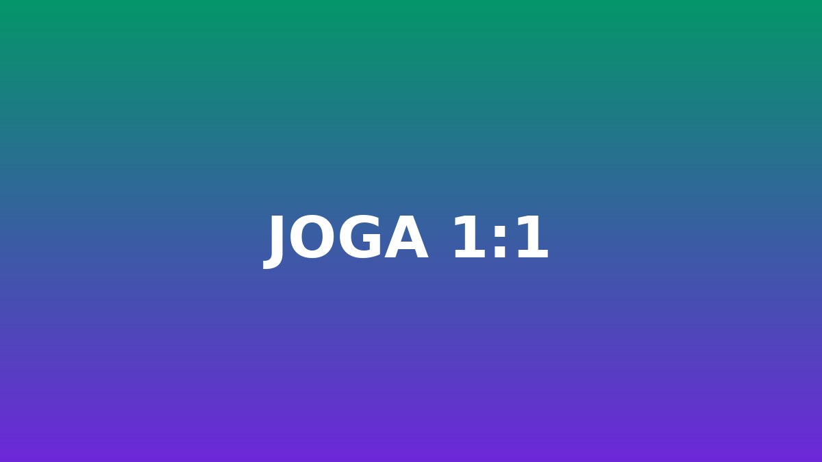 Joga indywidualna 1:1
